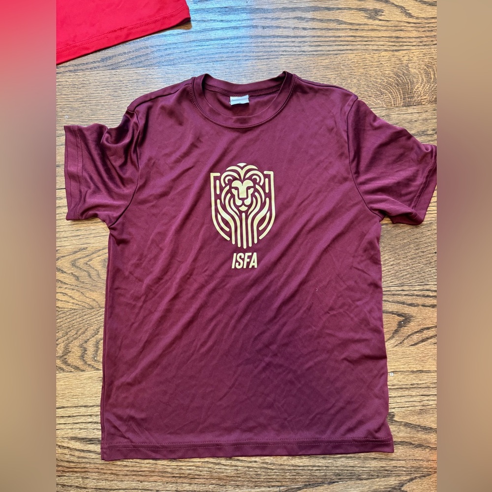 Youth Soccer Bundle—4 Pack Mixed Sizes (S/M), Messi #10 Tee, AYSO & ISFA Jerseys - Picture 4 of 5